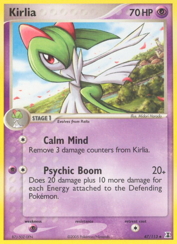 Kirlia (47/113) [EX: Delta Species] | Good Games North