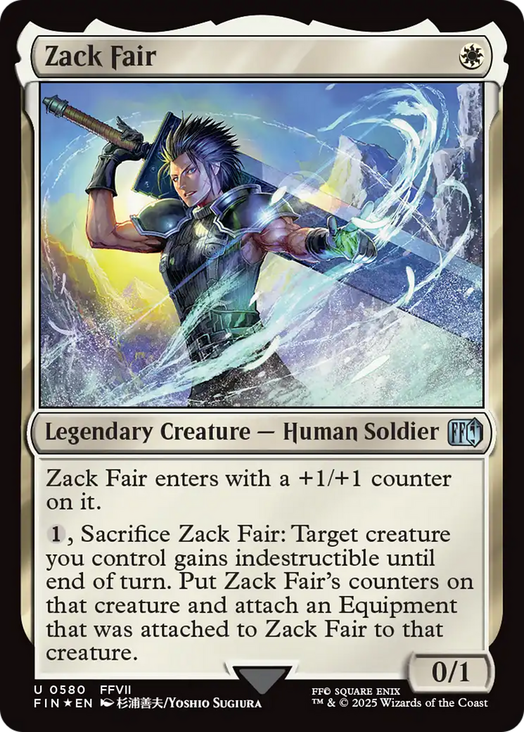 Zack Fair (Surge Foil) [FINAL FANTASY] | Good Games North