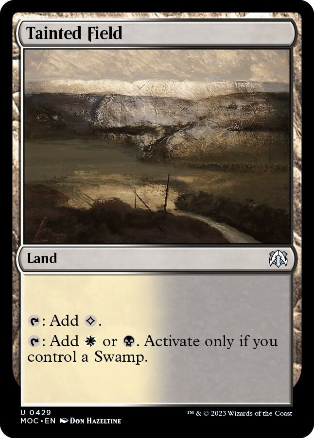 Tainted Field 429/444 (Commander: March of the Machine)  | Good Games North