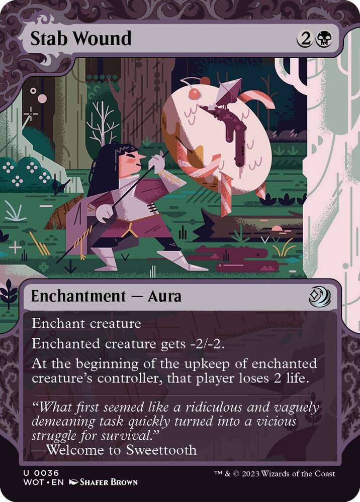 Stab Wound (Wilds of Eldraine: Enchanting Tales)  | Good Games North