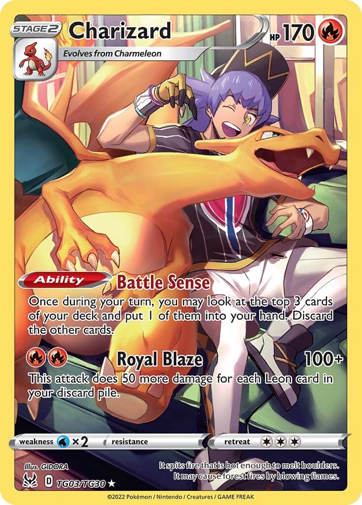 Charizard (TG03/TG30) [Sword & Shield: Lost Origin] | Good Games North