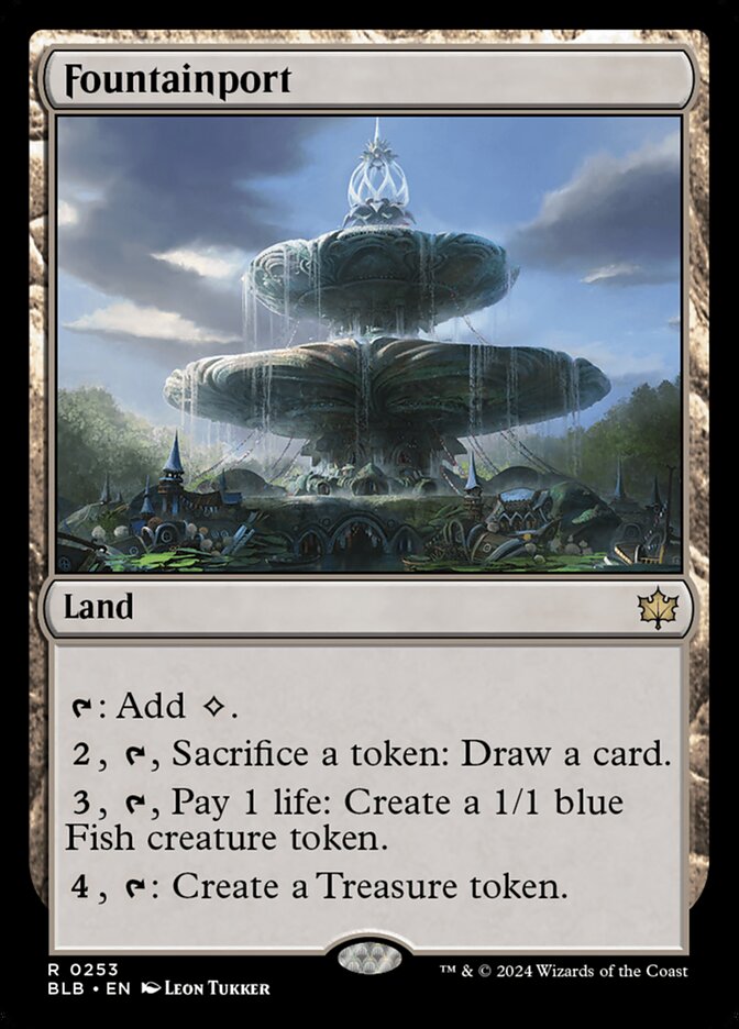 Fountainport (Bloomburrow)  - Foil | Good Games North