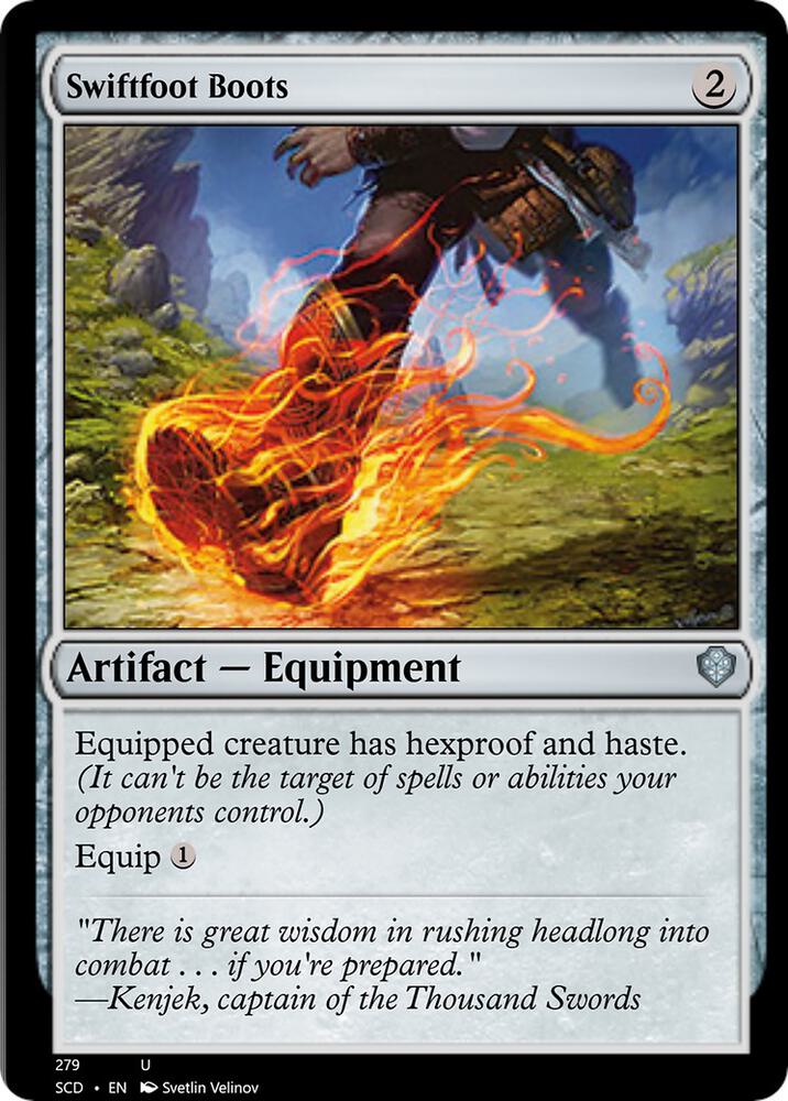 Swiftfoot Boots 279/352 (Starter Commander Decks)  | Good Games North