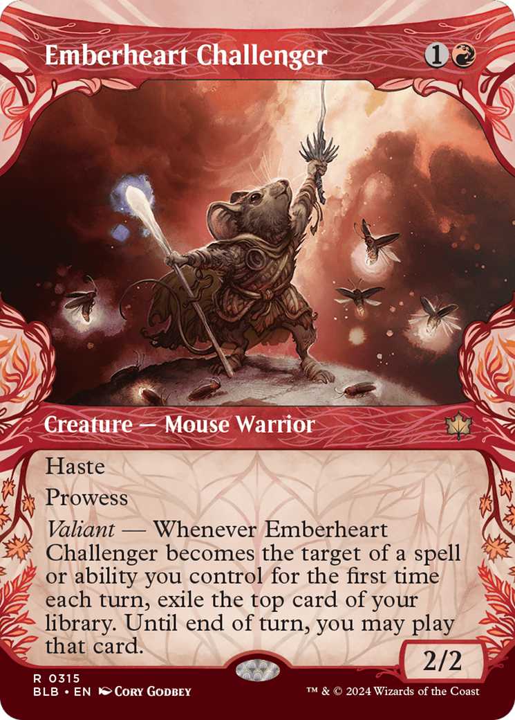 Emberheart Challenger (Showcase) [Bloomburrow] | Good Games North