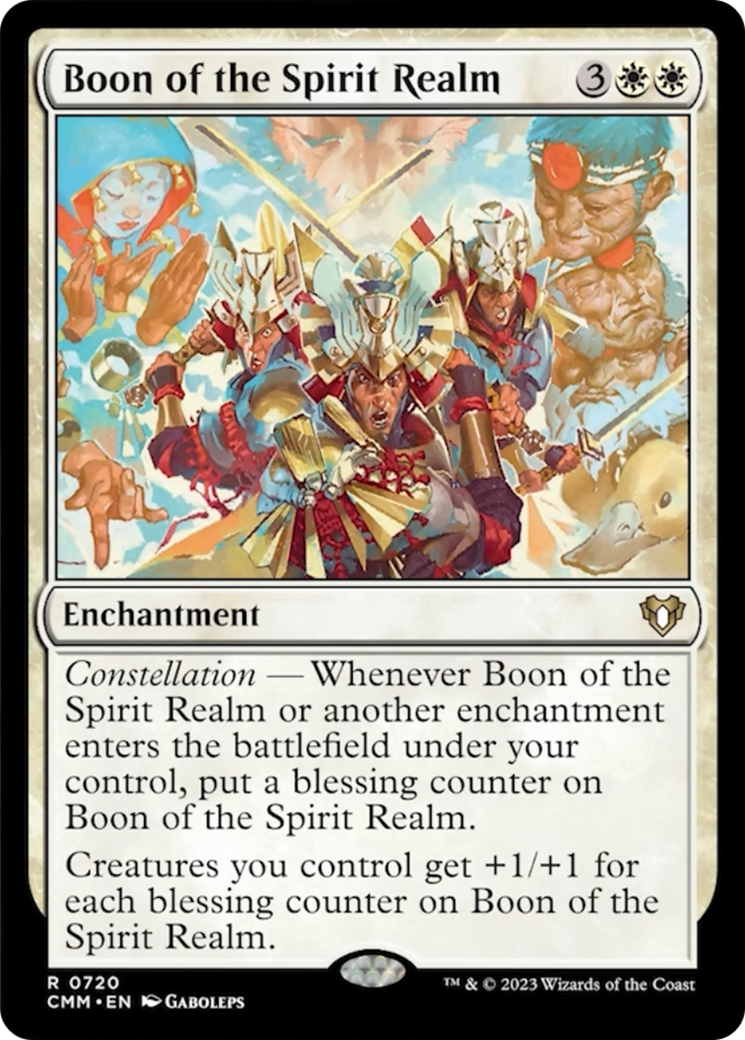 Boon of the Spirit Realm [Commander Masters] | Good Games North