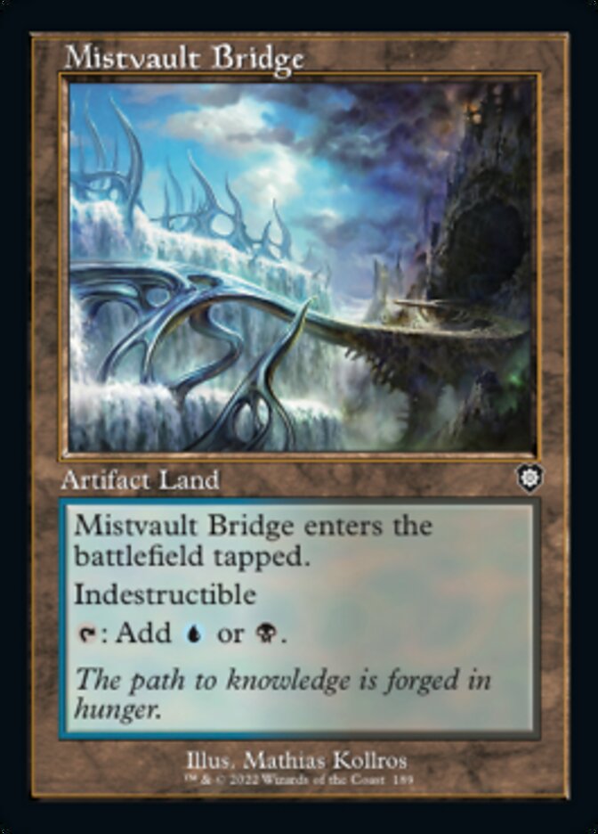 Mistvault Bridge (Retro) [The Brothers' War Commander] | Good Games North