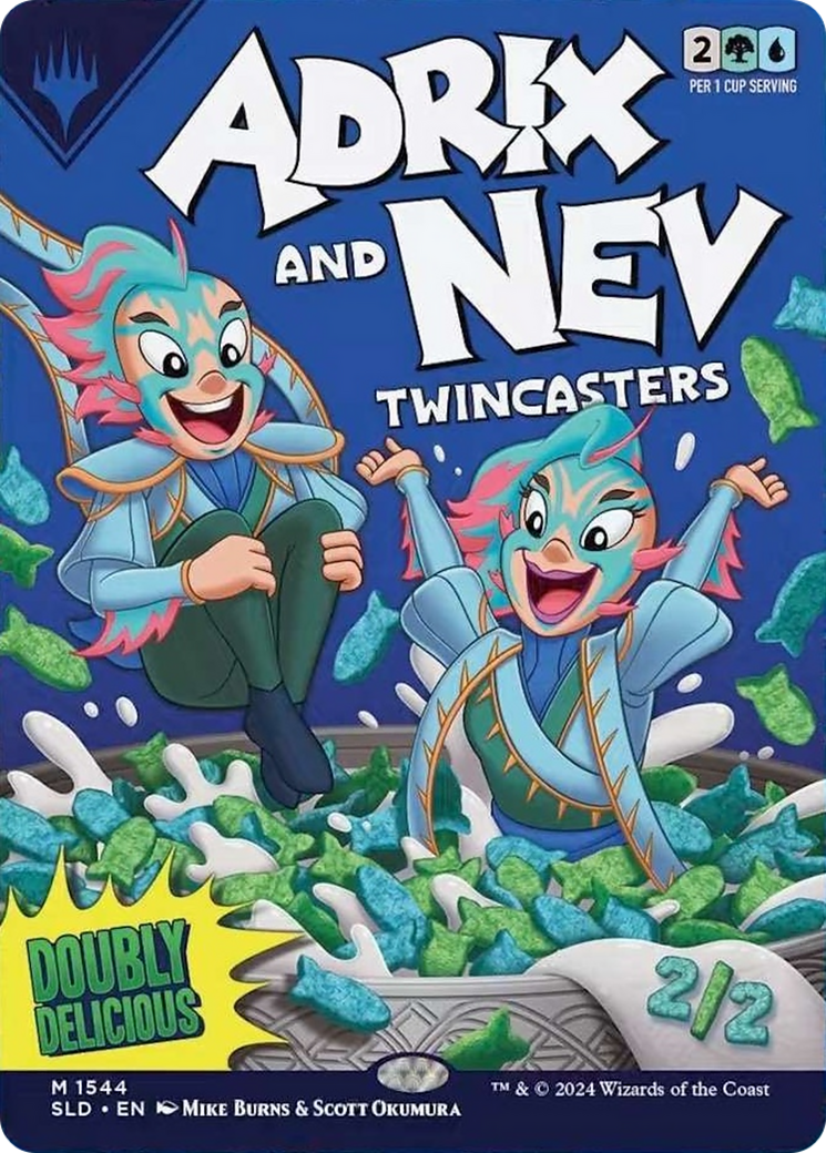Adrix and Nev, Twincasters (Rainbow Foil) [Secret Lair Drop Series] | Good Games North