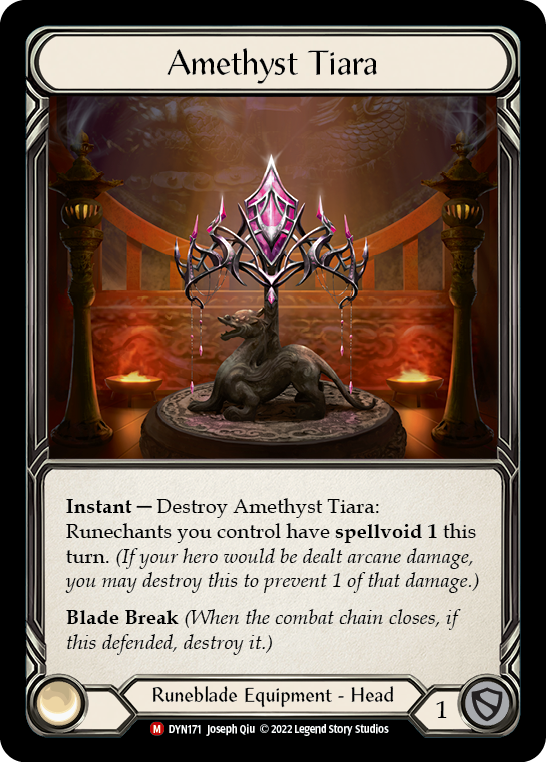 Amethyst Tiara [DYN171] (Dynasty)  Rainbow Foil | Good Games North