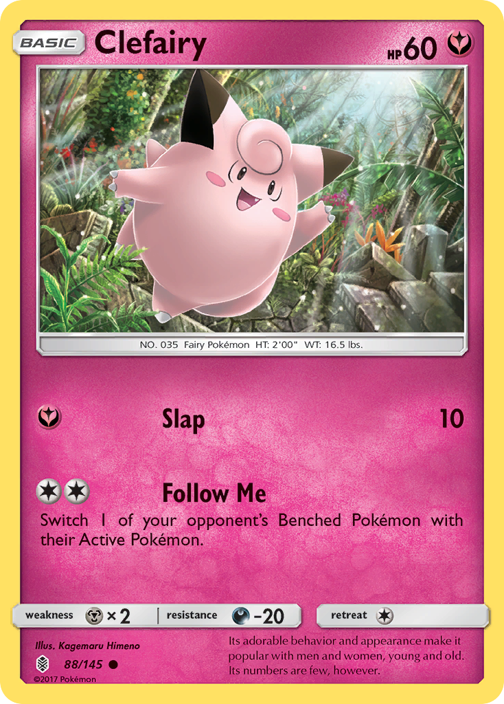 Clefairy (88/145) [Sun & Moon: Guardians Rising] | Good Games North