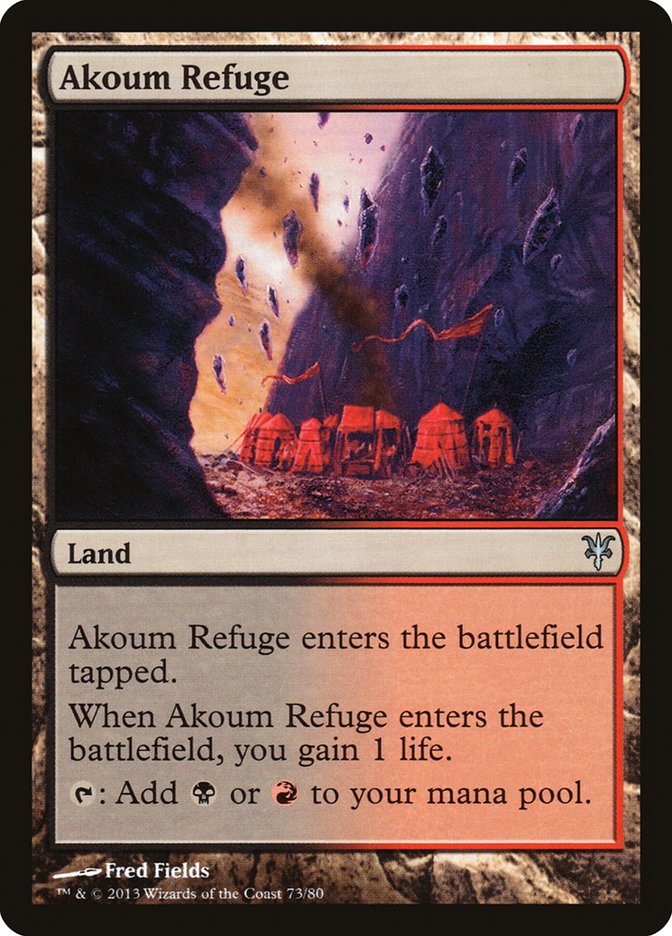 Akoum Refuge [Duel Decks: Sorin vs. Tibalt] | Good Games North