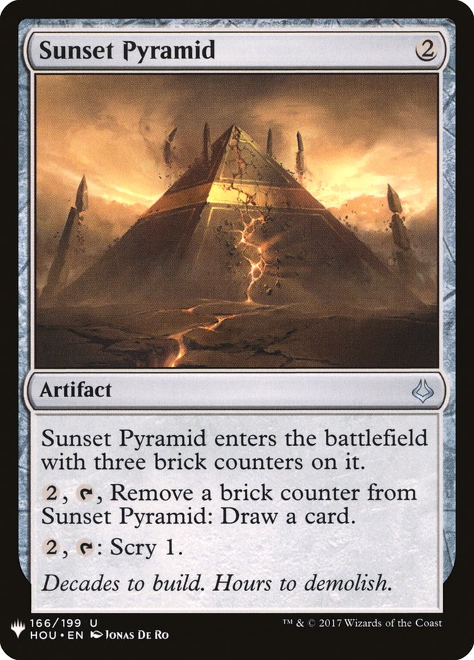 Sunset Pyramid [Mystery Booster] | Good Games North