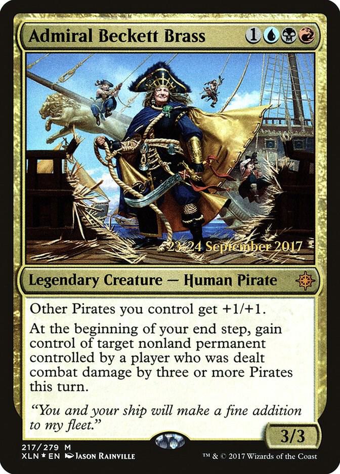 Admiral Beckett Brass (Prerelease Cards)  - undefined | Good Games North