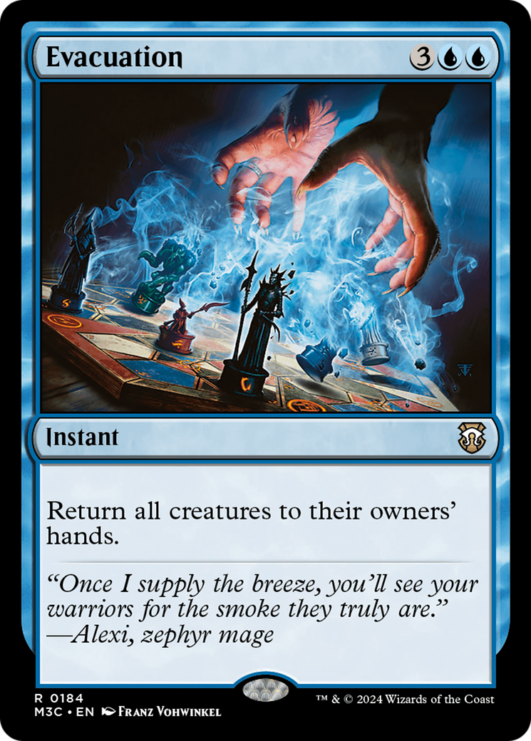 Evacuation (Ripple Foil) [Modern Horizons 3 Commander] | Good Games North
