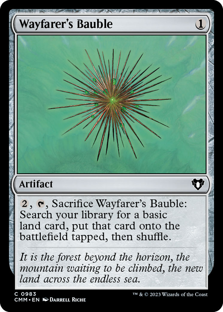 Wayfarer's Bauble [Commander Masters] | Good Games North