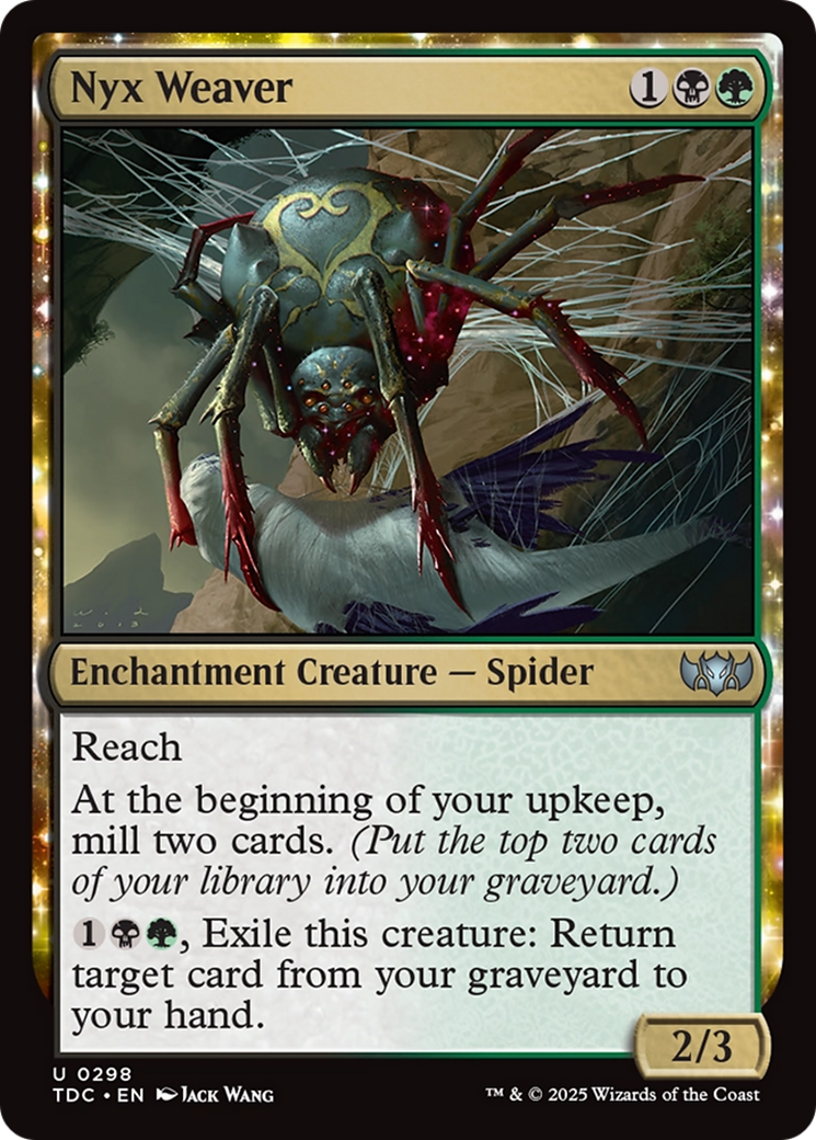 Nyx Weaver [Tarkir: Dragonstorm Commander] | Good Games North