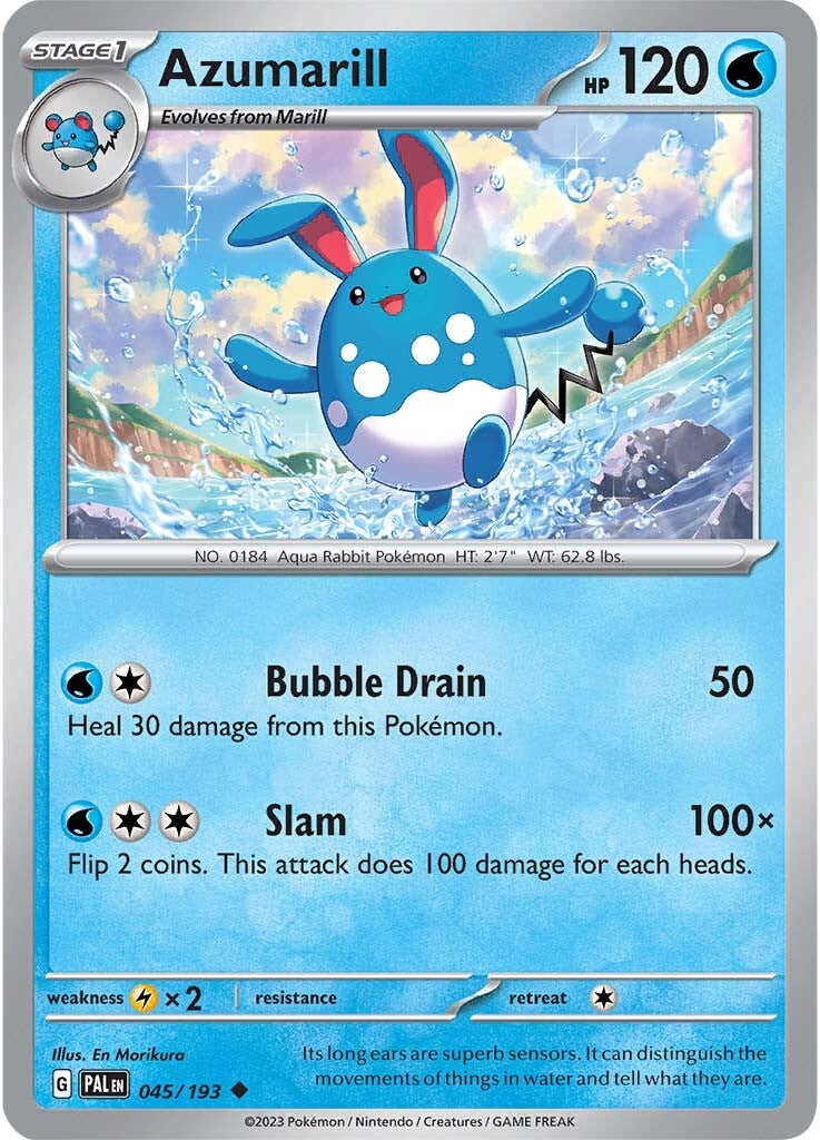 Azumarill (045/193) [Scarlet & Violet: Paldea Evolved] | Good Games North