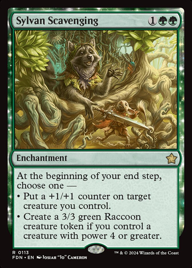 Sylvan Scavenging (Foundations)  | Good Games North