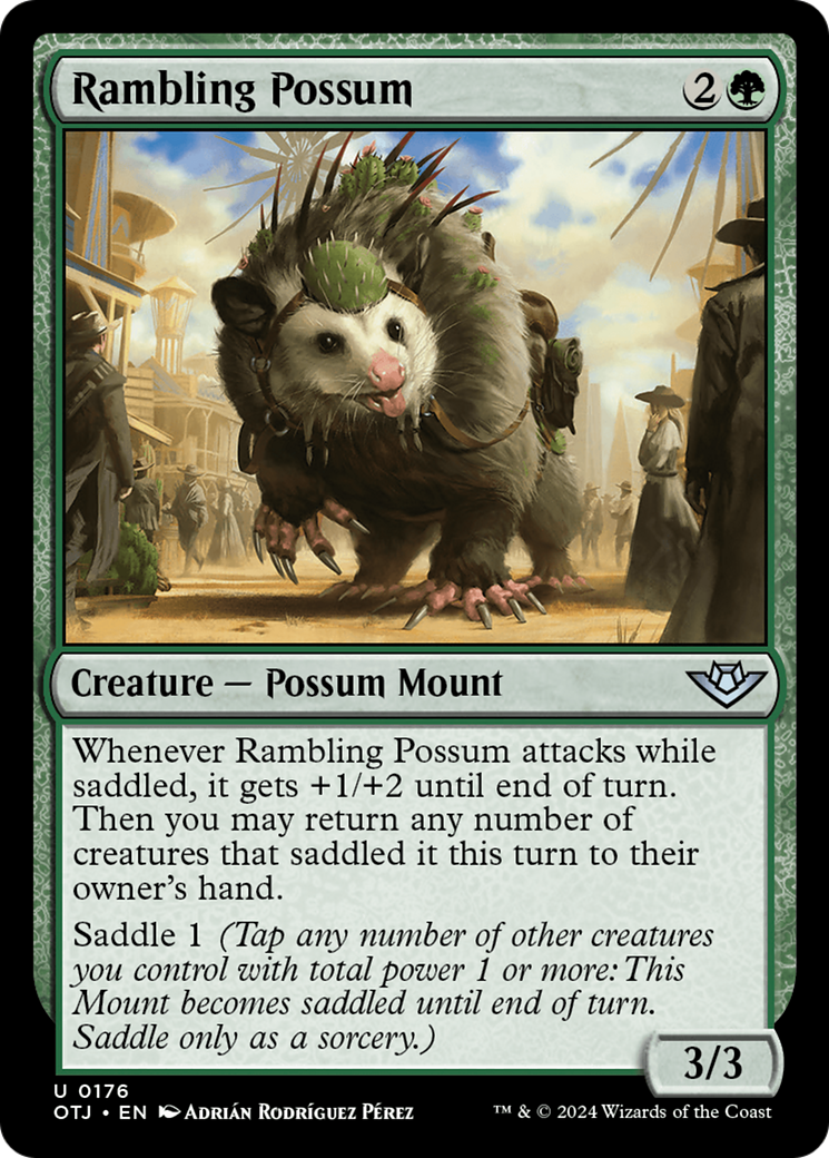 Rambling Possum [Outlaws of Thunder Junction] | Good Games North