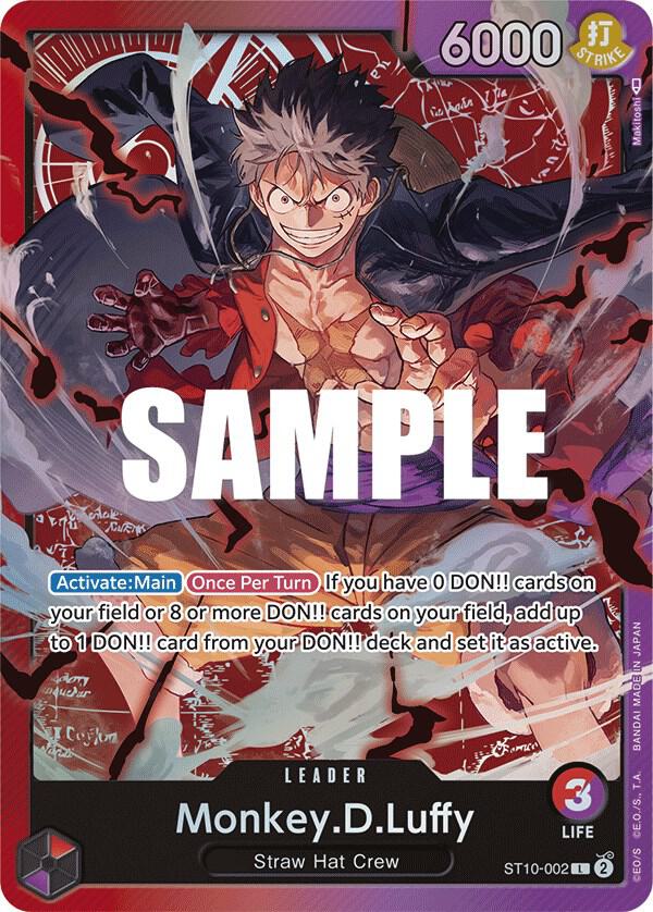 Monkey.D.Luffy ST10-002 (Ultra Deck: The Three Captains)  - Foil | Good Games North