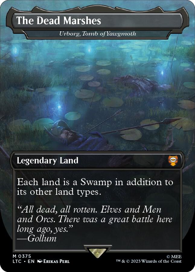 The Dead Marshes Urborg Tomb of Yawgmoth (Commander: The Lord of the Rings: Tales of Middle-earth)  - Foil | Good Games North