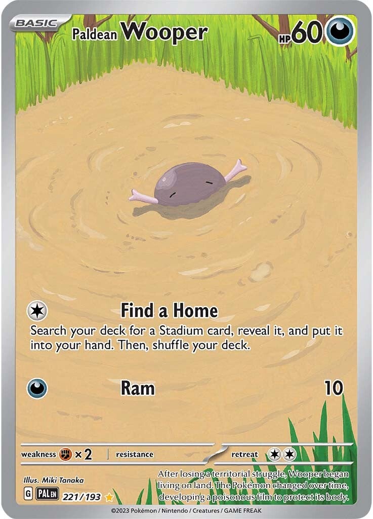 Paldean Wooper (221/193) [Scarlet & Violet: Paldea Evolved] | Good Games North
