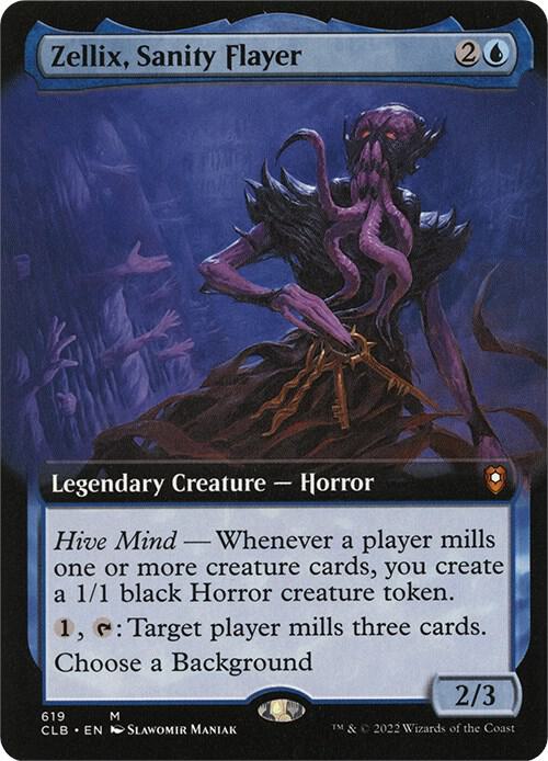 Zellix Sanity Flayer Extended Art (Commander Legends: Battle for Baldur's Gate)  | Good Games North