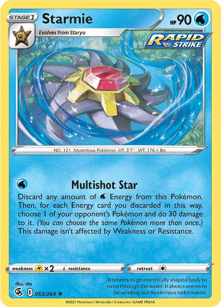 Starmie (053/264) [Sword & Shield: Fusion Strike] | Good Games North