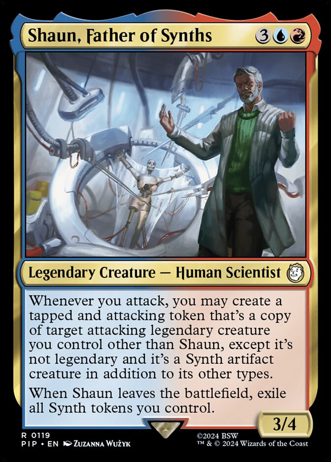 Shaun, Father of Synths 119/326 (Universes Beyond: Fallout)  - Foil | Good Games North