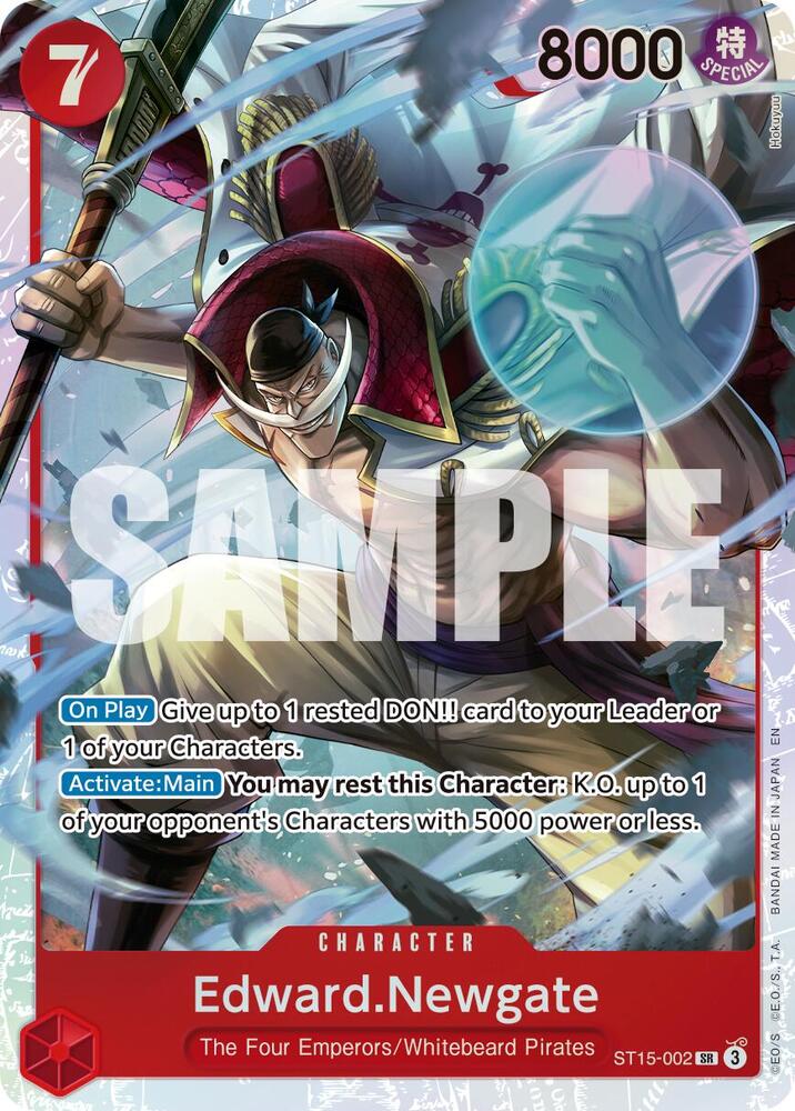 Edward.Newgate (Reprint) ST15-002 (Premium Booster -The Best- Vol. 2)  - Foil | Good Games North