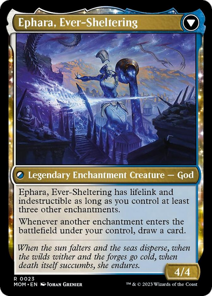 Invasion of Theros // Ephara, Ever-Sheltering [March of the Machine] | Good Games North