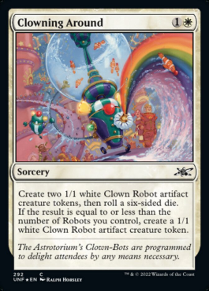 Clowning Around (Galaxy Foil) [Unfinity] | Good Games North