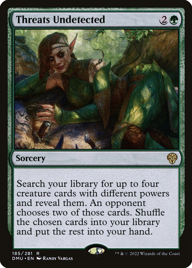 Threats Undetected 185 (Dominaria United)  - Foil | Good Games North