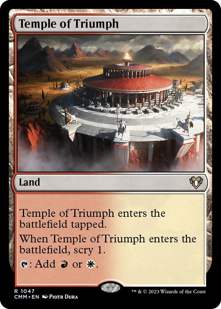 Temple of Triumph [Commander Masters] | Good Games North