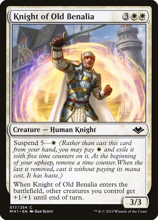Knight of Old Benalia [Modern Horizons] | Good Games North