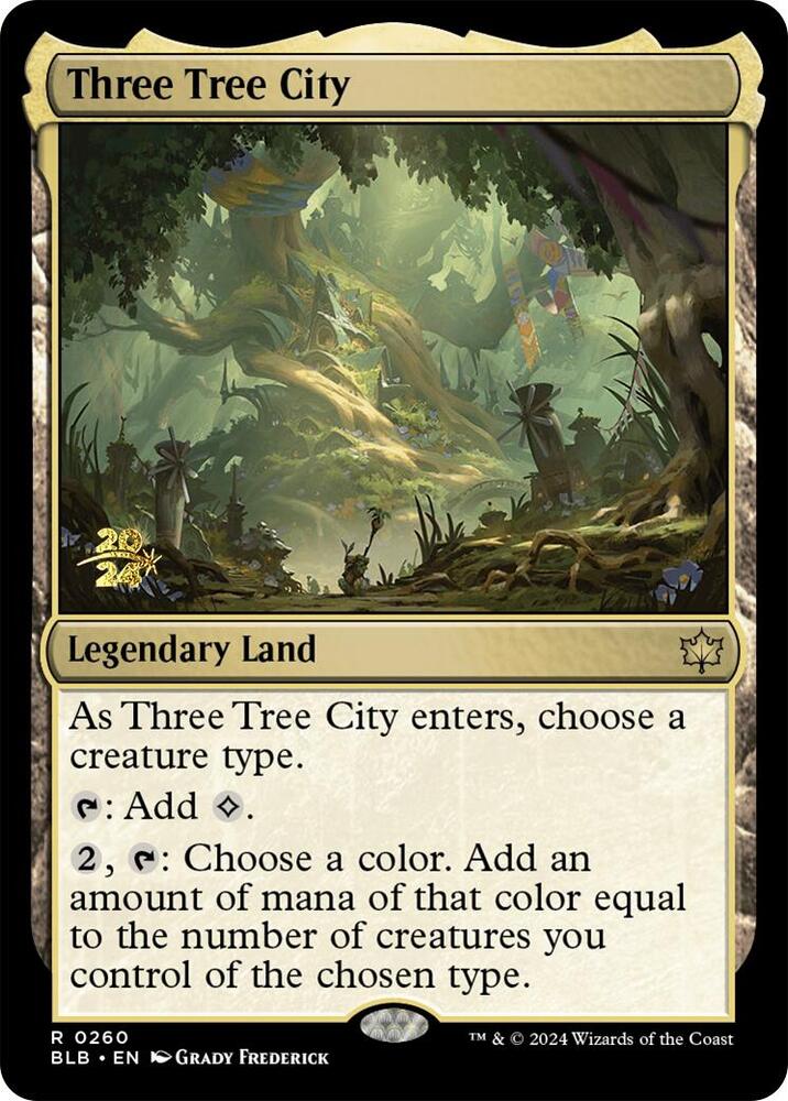 Three Tree City (Prerelease Cards)  - Foil | Good Games North