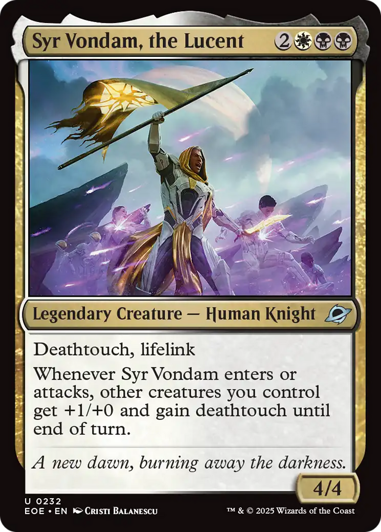 Syr Vondam, the Lucent [Edge of Eternities] | Good Games North