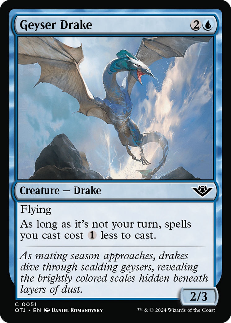 Geyser Drake [Outlaws of Thunder Junction] | Good Games North