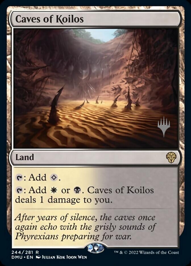 Caves of Koilos (Promo Pack) [Dominaria United Promos] | Good Games North