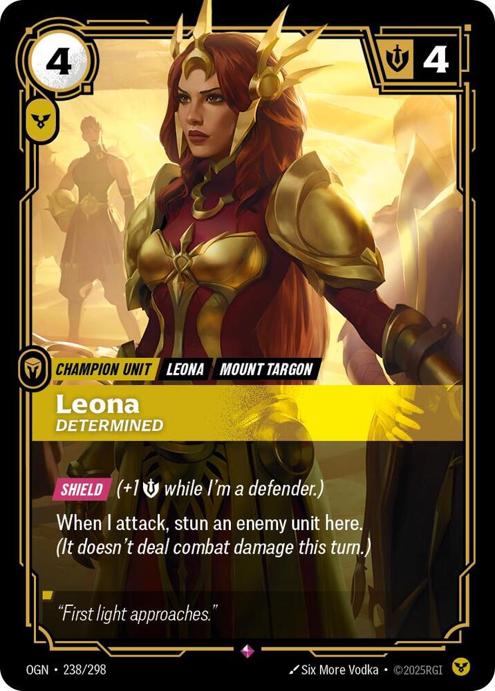 Leona Determined (Origins)  - Foil | Good Games North