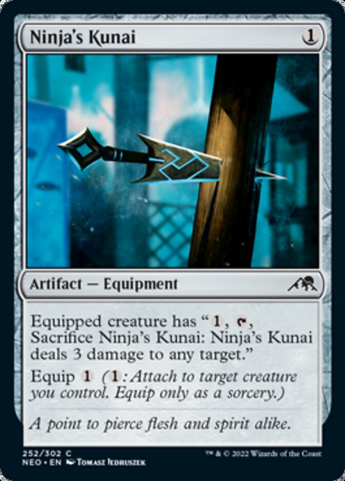 Ninja's Kunai [Kamigawa: Neon Dynasty] | Good Games North