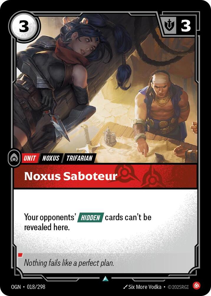 Noxus Saboteur (Origins)  | Good Games North