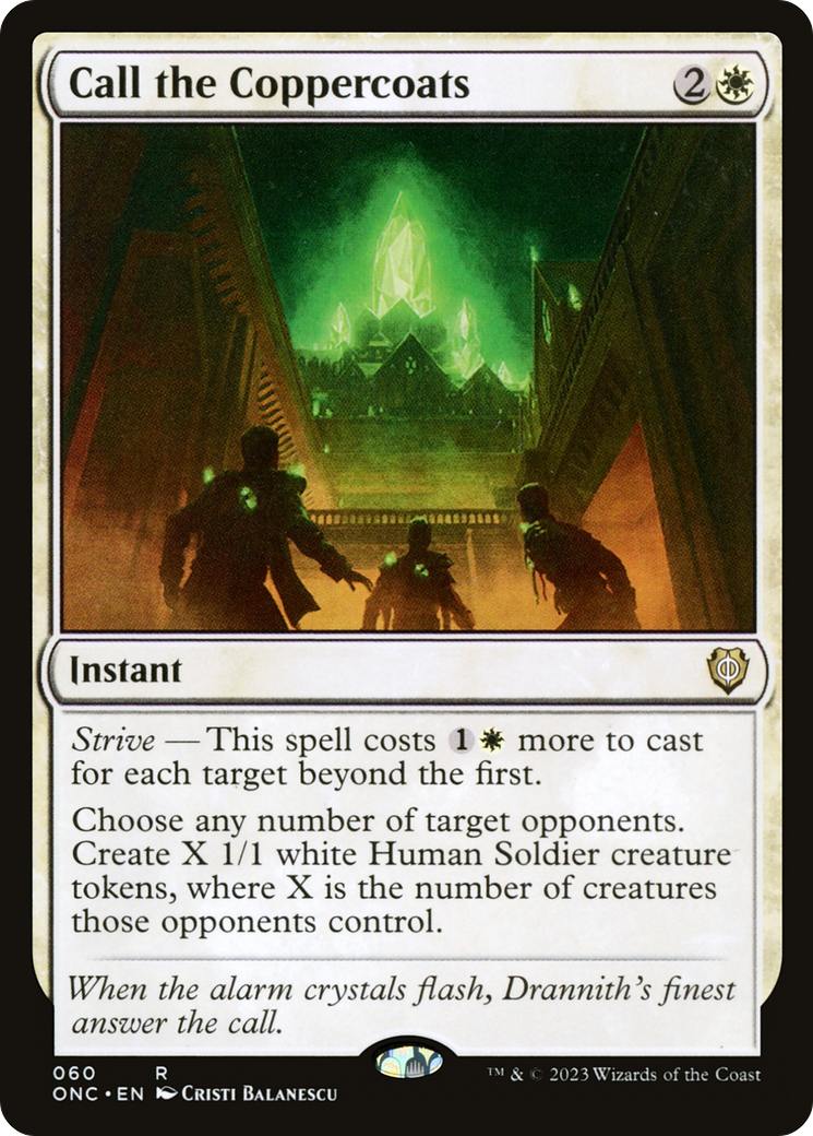 Call the Coppercoats [Phyrexia: All Will Be One Commander] | Good Games North