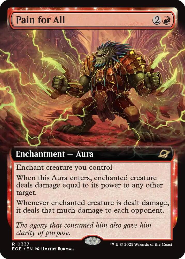 Pain for All  337/276 (Edge of Eternities)  - Extended Art | Good Games North