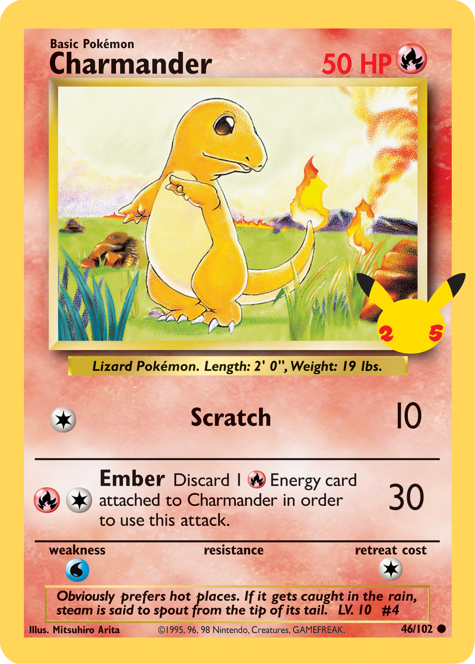 Charmander (46/102) (Jumbo Card) [First Partner Pack] | Good Games North