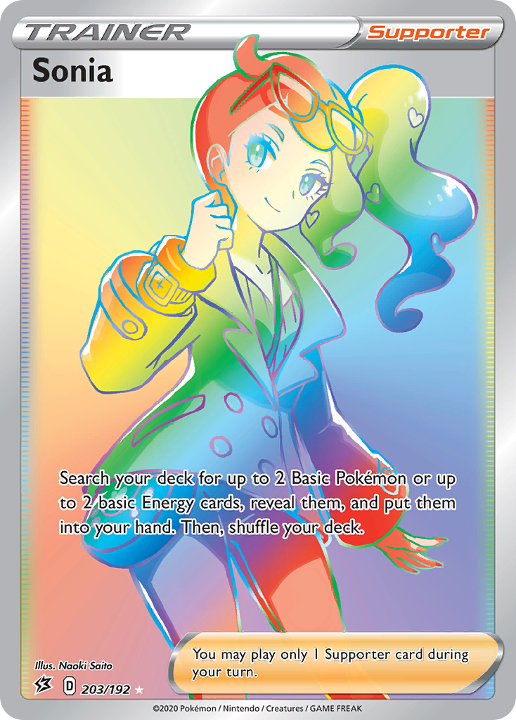 Sonia (203/192) [Sword & Shield: Rebel Clash] | Good Games North