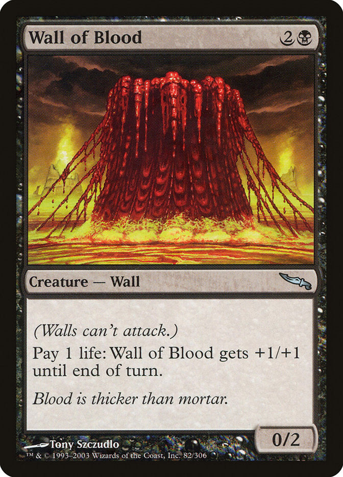 Wall of Blood (Mirrodin)  | Good Games North