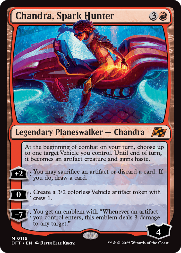 Chandra, Spark Hunter [Aetherdrift] | Good Games North