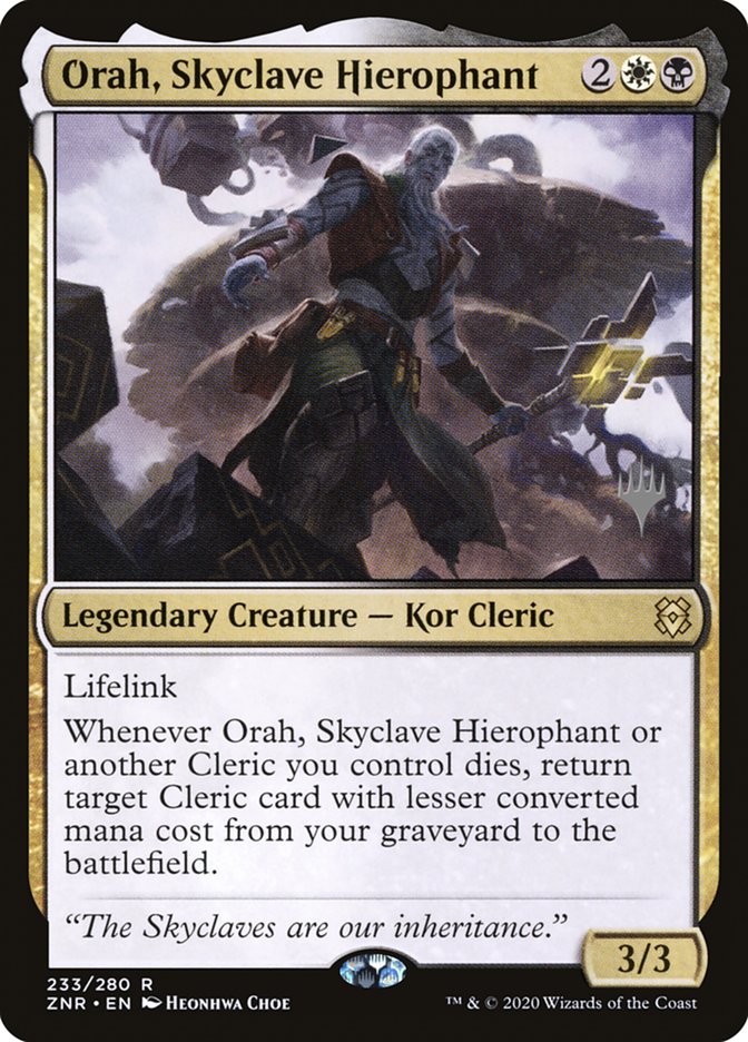 Orah, Skyclave Hierophant (Promo Pack) [Zendikar Rising Promos] | Good Games North