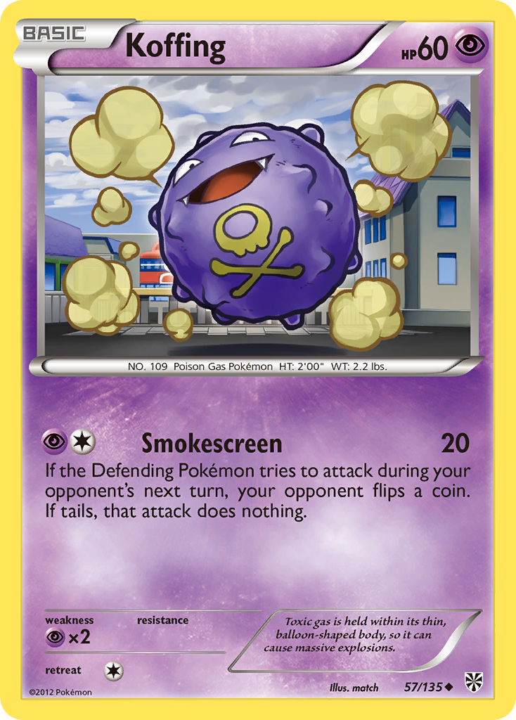 Koffing (57/135) [Black & White: Plasma Storm] | Good Games North