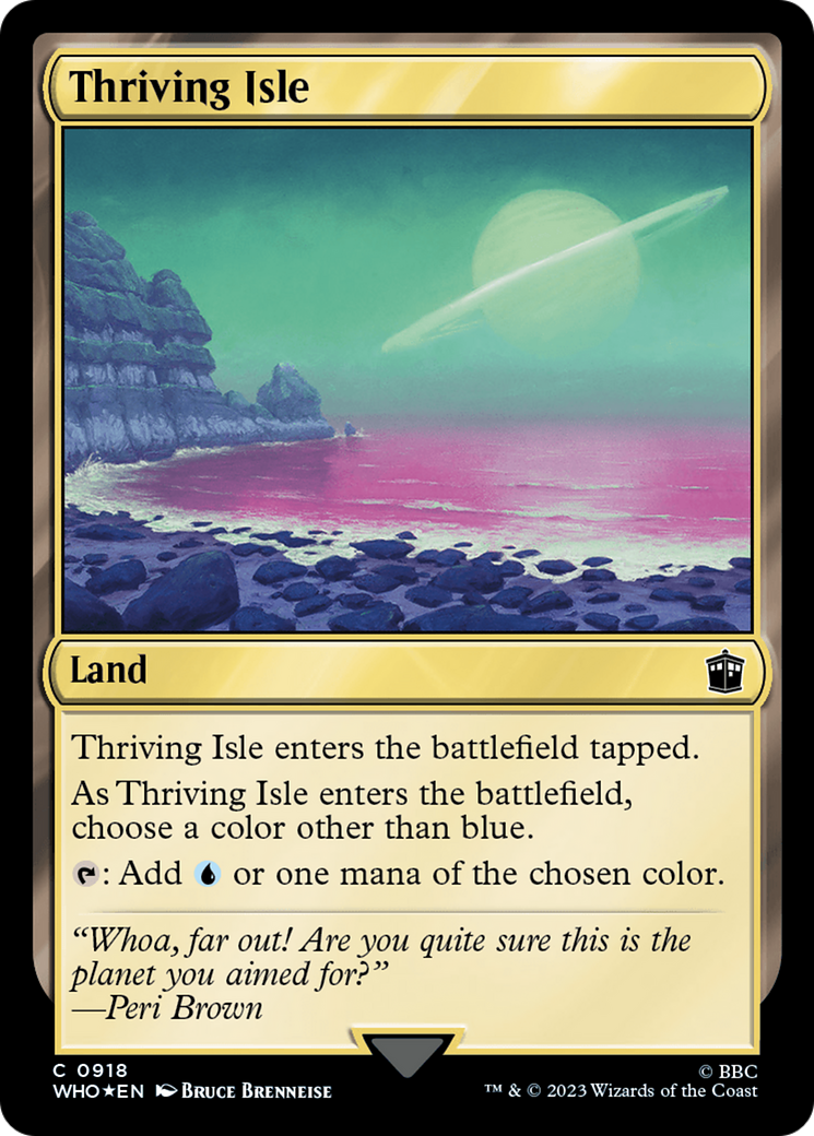 Thriving Isle (Surge Foil) [Doctor Who] | Good Games North